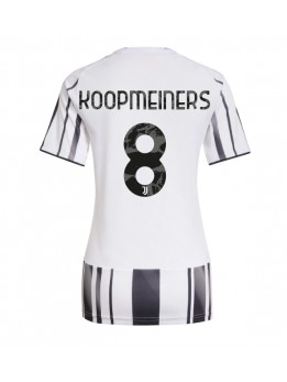 Billige Juventus Teun Koopmeiners #8 Hjemmedrakt Dame 2025-26 Kortermet
